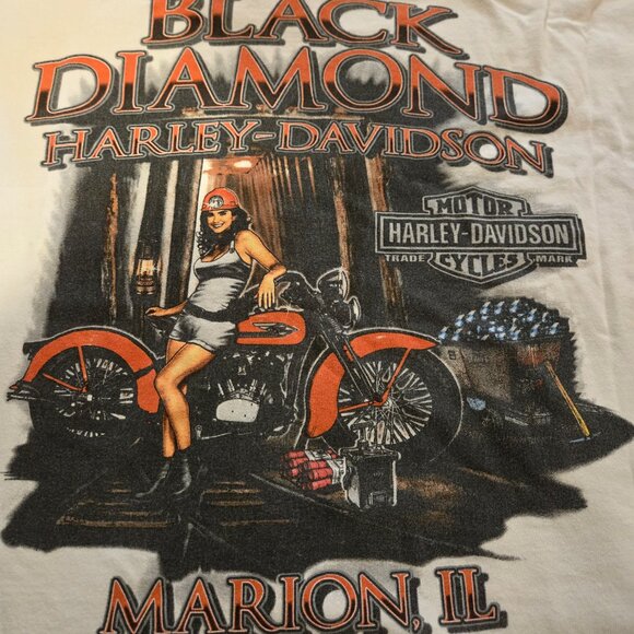 Harley-Davidson 3 Men's T-shirts Size 3XL pre-owned TN IL AZ - Picture 5 of 7